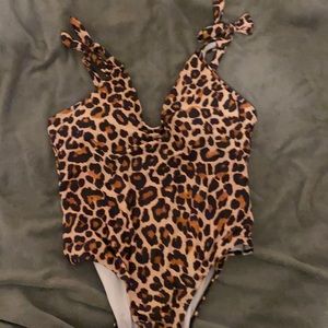 One piece bathing suit